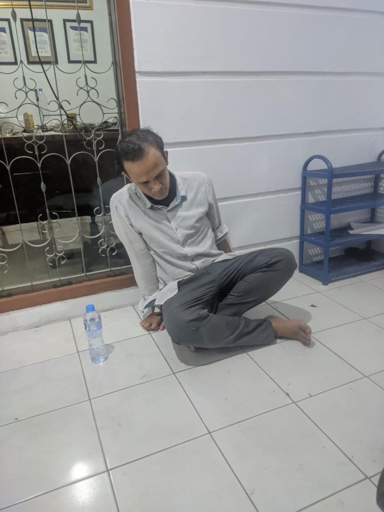 Dennis Adriansyah Ramadhan ditangkap